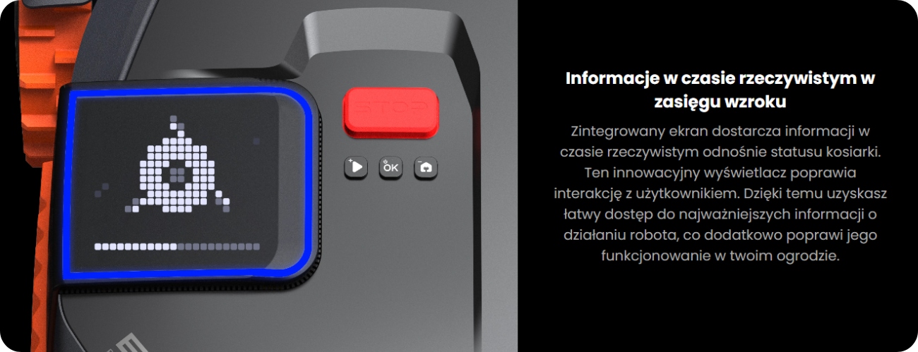 SEGWAY ROBOT KOSZĄCY Navimow X350 - do 5000 m² bez przewodu Model Navimow X350E