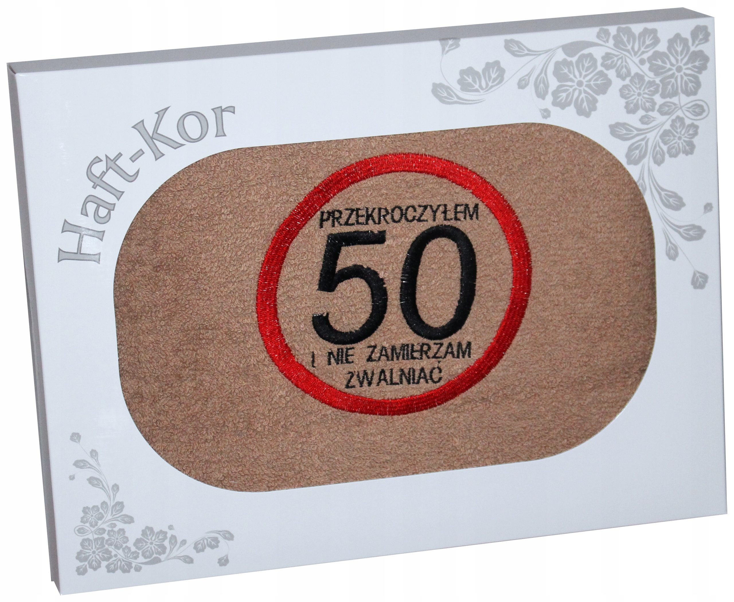 

Ręcznik 70x140 Z Haftem 50 Urodziny