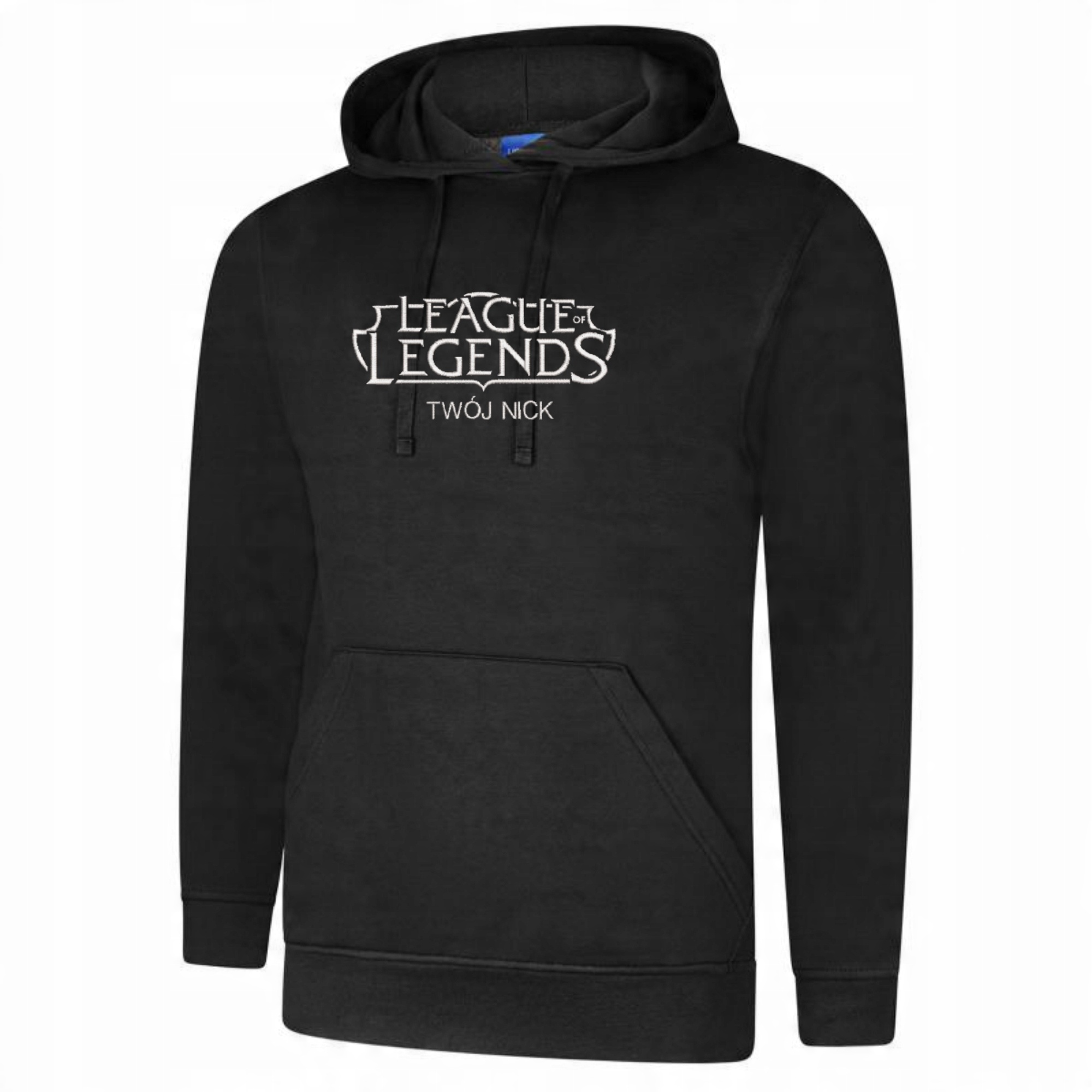 

Bluza Z Kapturem League Of Legends twój nick r.XL
