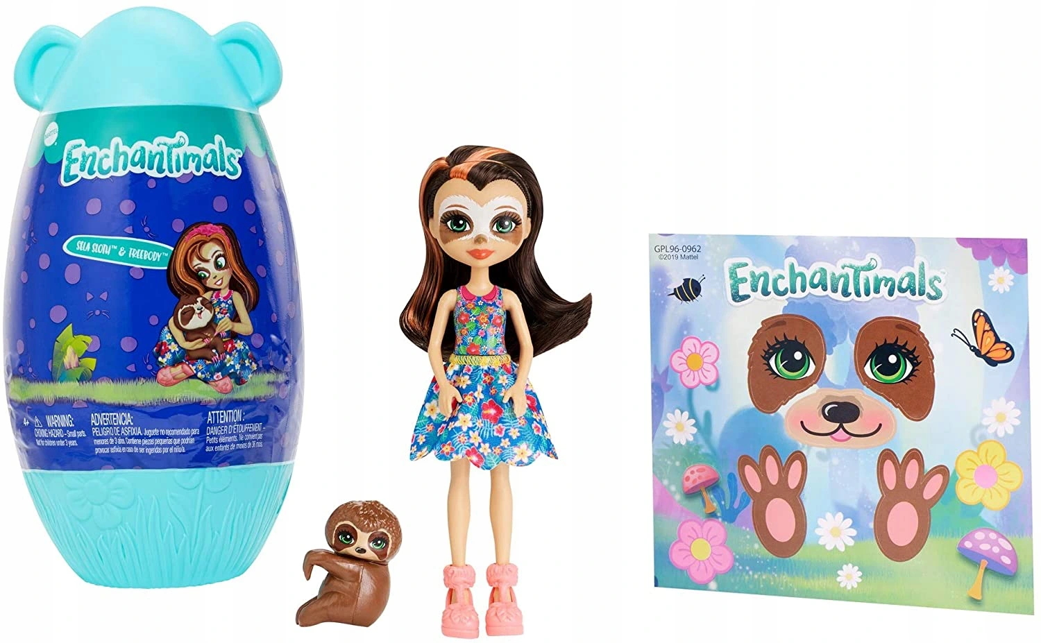 

Enchantimals Lalka W Jajku Leniwiec Sela GPL96