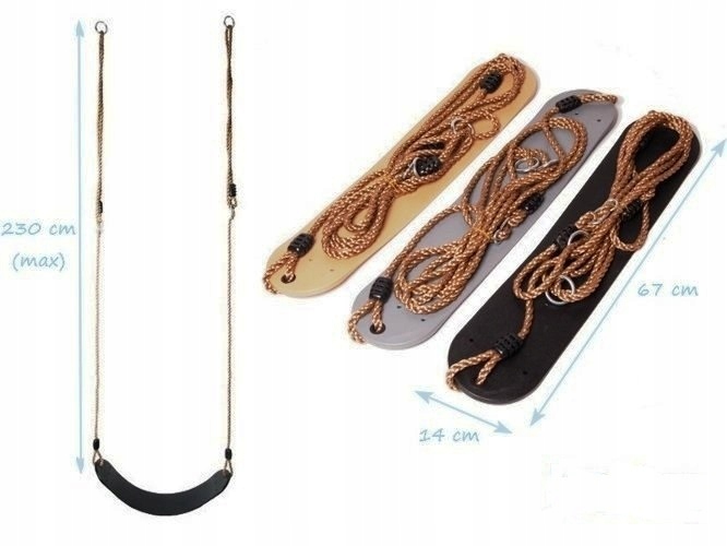 JF HUŚTAWKA DLA DZIECI SIEDZISKO ELASTYCZNE żółta Kod producenta he_zol