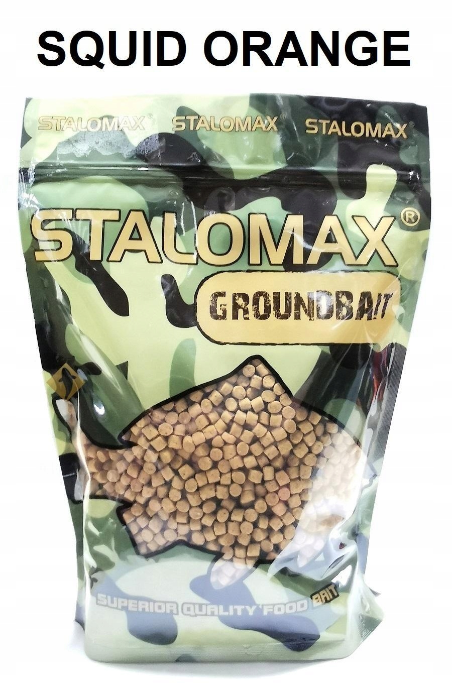Stalomax Pellet zanętowy Squid Orange 6mm 1kg