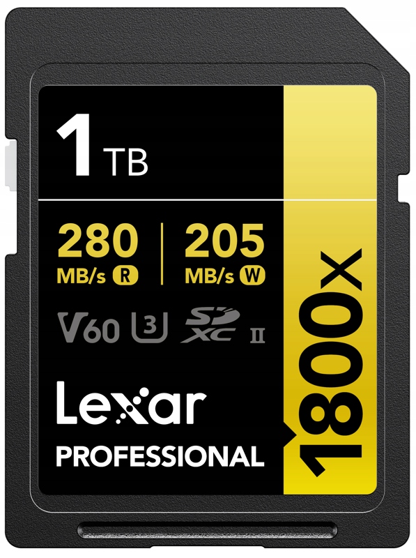 Lexar Sdxc Pro 1TB 280MB/s Uhs-ii U3 1800x V60 čtečka