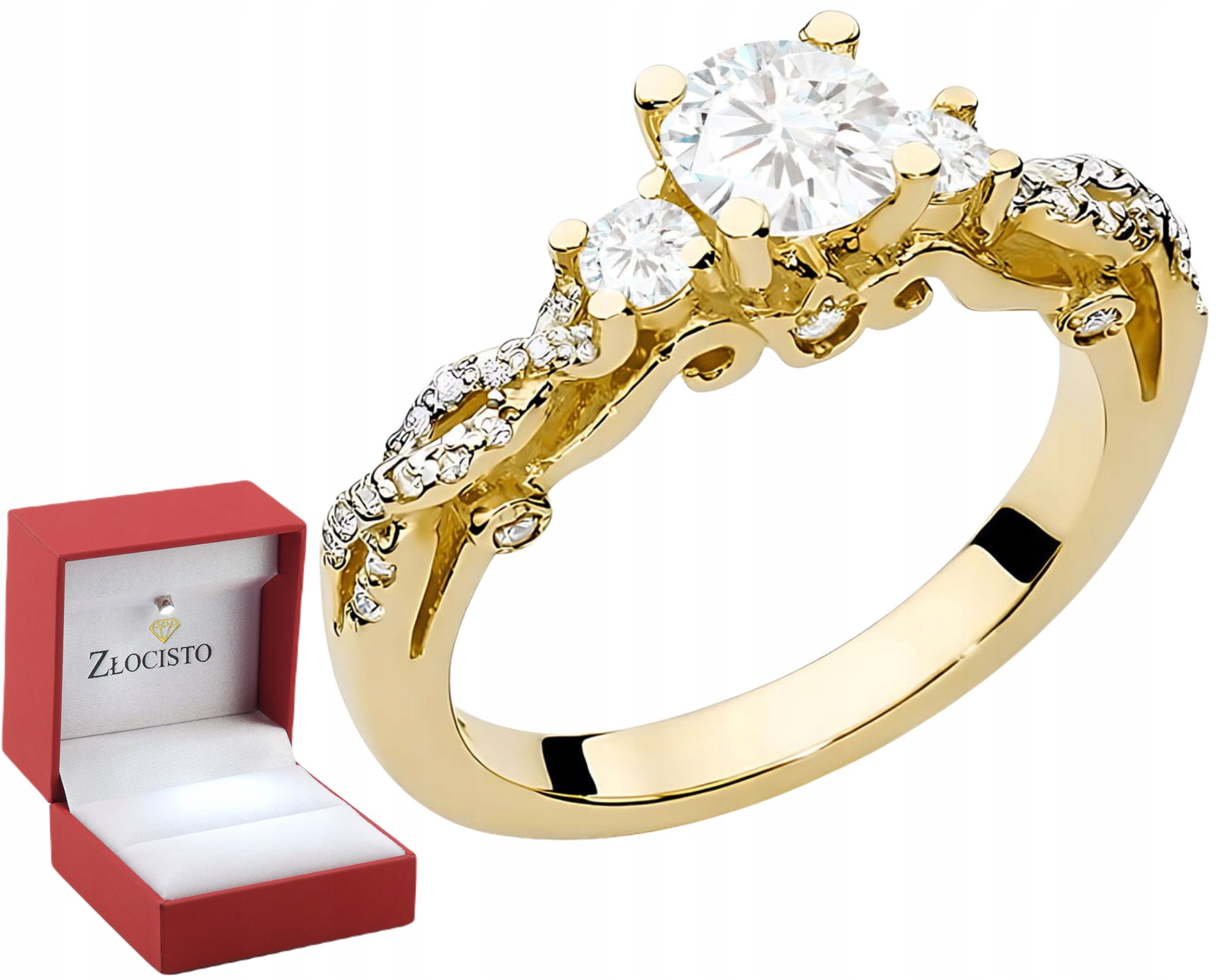 Prstýnek S Chovným Diamantem Zlato 585 Etický Šperk