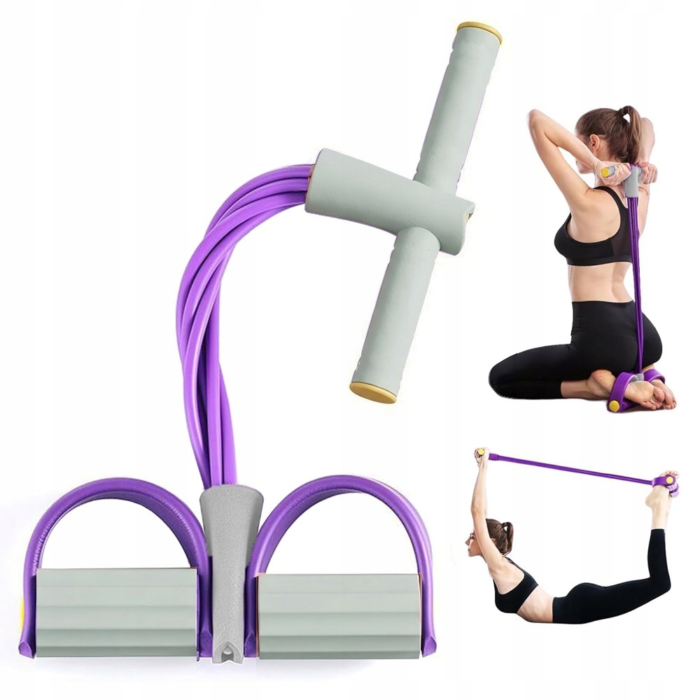 Tréninkový Expandér Fitness Odporové Gumy Pro Cvičení Nohou A Břicha, Silný