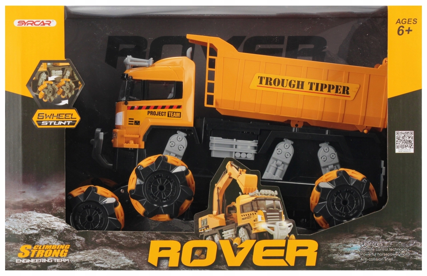Auto ciężarowe. R/c Ff Lad 42x27x22