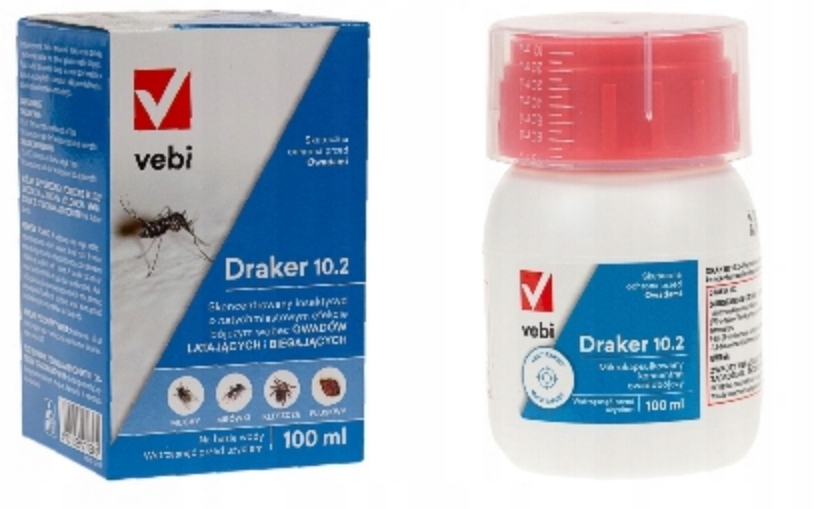 

Draker 10.2 Silny Oprysk Ma Muchy I Owady 100ML!