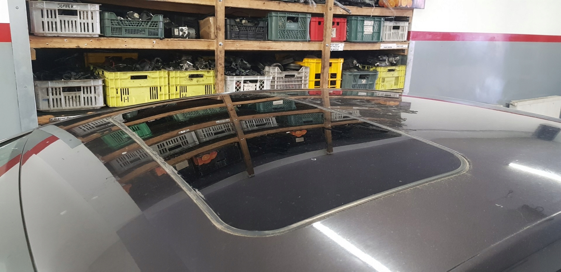 SZYBERDACH SZKLANY VW PASSAT B6 SEDAN ORYGINAŁ