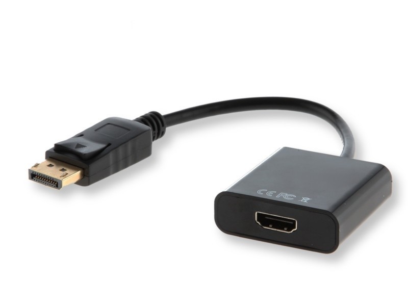 Savio Adapter DisplayPort (M) Hdmi (f), CL-55