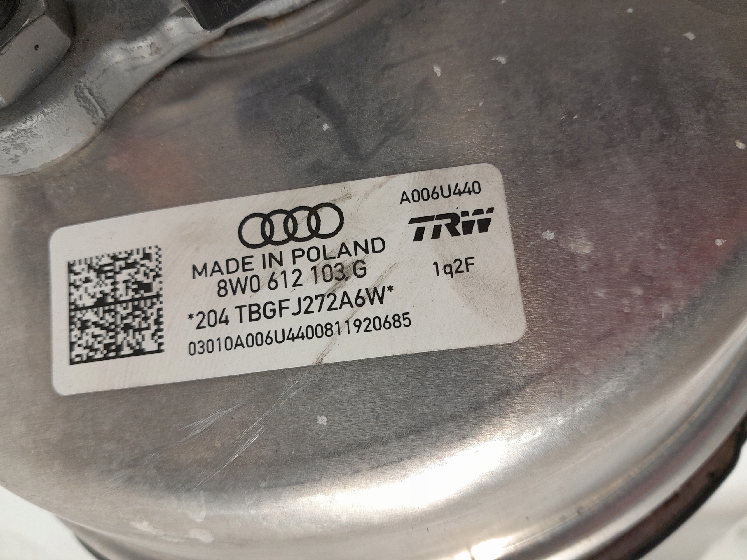 AUDI A4 A5 F5 8W pump servo brake 8W0612103G