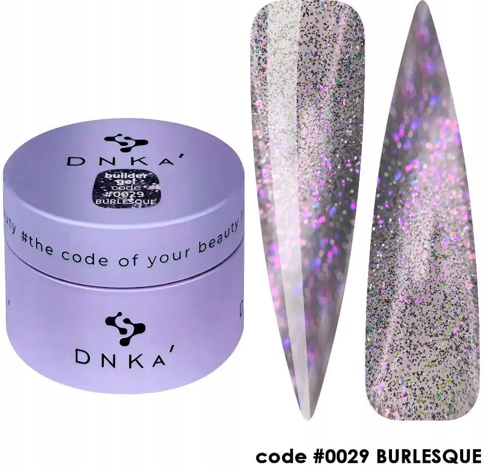 Stavební gel DNKa' Builder Gel #0029 Burlesque 30 ml
