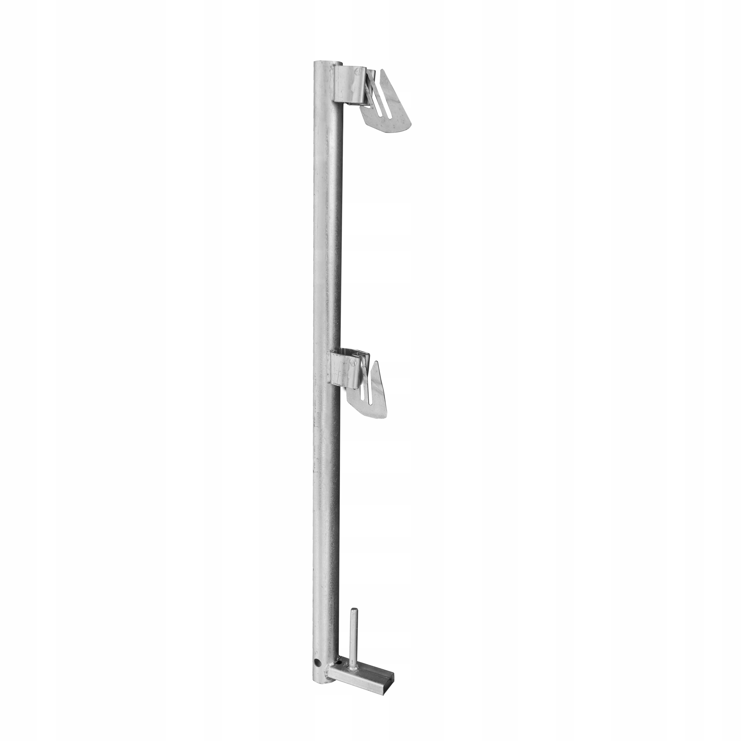 Słupek poręczy bez zabezpieczenia rusztowanie typ Baumann L73 1,10m Ocynk