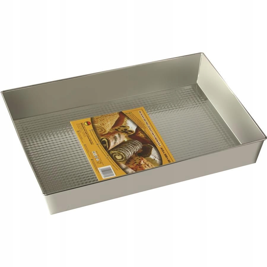 FORMA BLACHA DO PIECZENIA CIASTA FAKTUROWANA 41X30X6 CM Rodzaj klasyczna forma