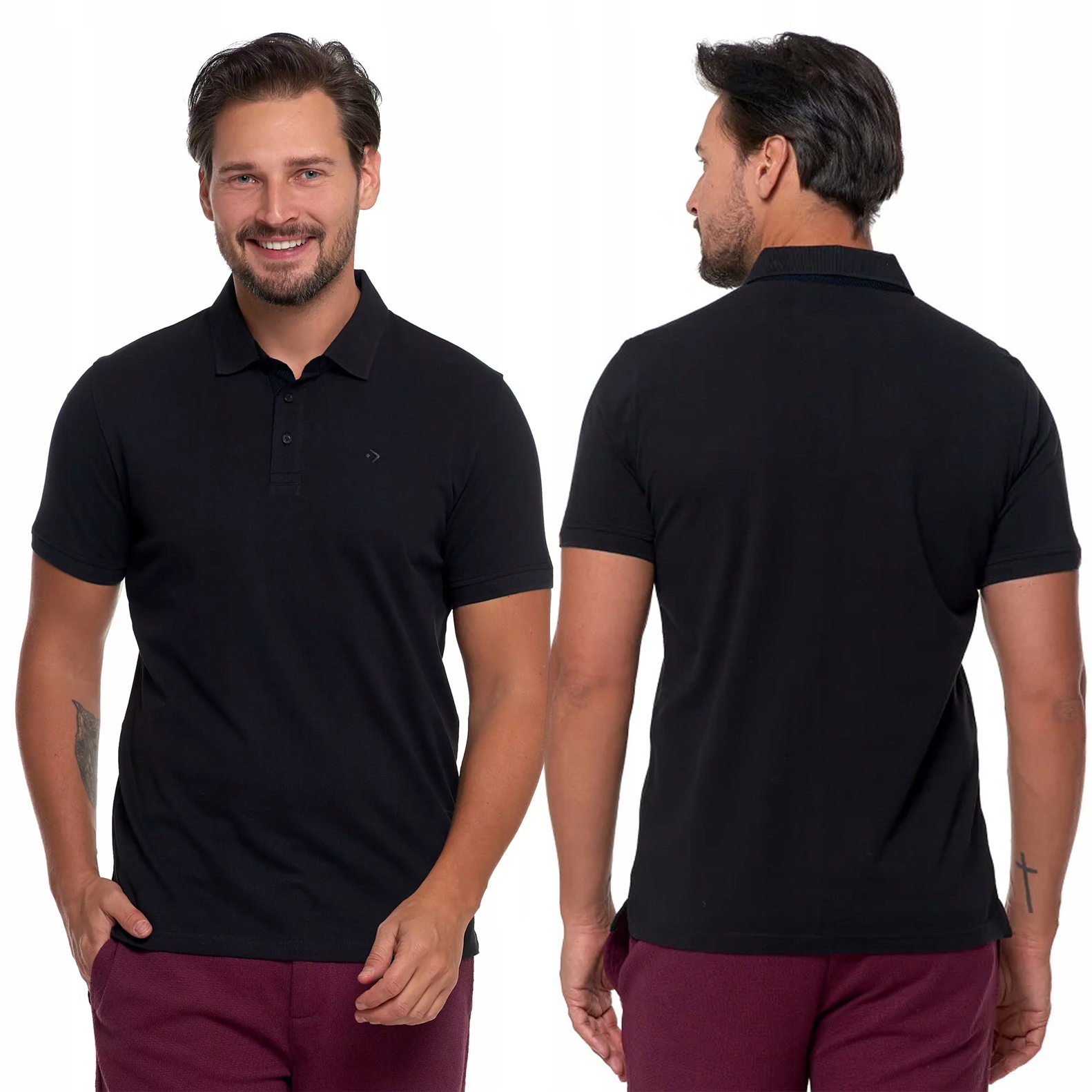 Stylová Pánská Polokošile Moraj Krátký rukáv Komfort a elegance XXL