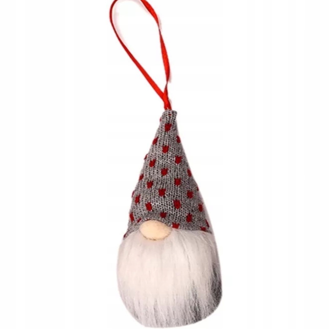 RENIFER ŚWIĄTECZNY GNOM MIKOŁAJ KRASNAL SKRZAT Wysokość produktu 17 cm