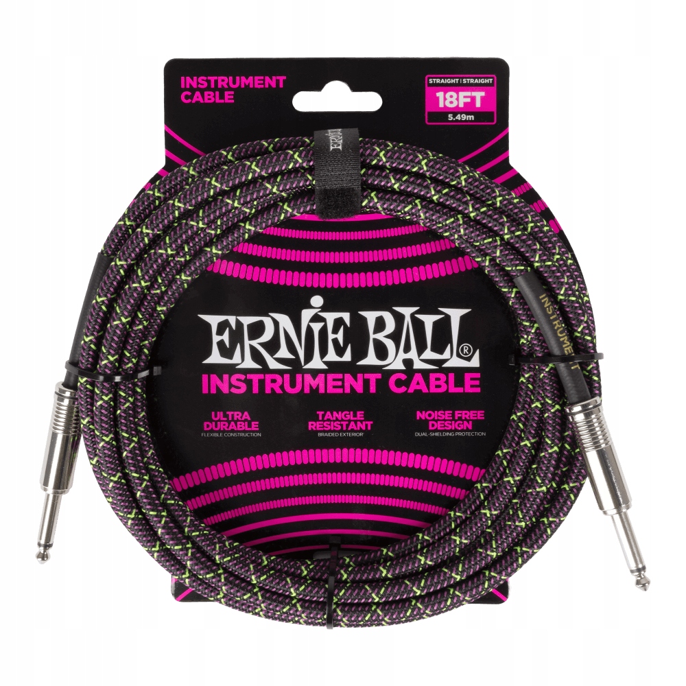 Kytarový kabel Ernie Ball 6431 (5,49 m)
