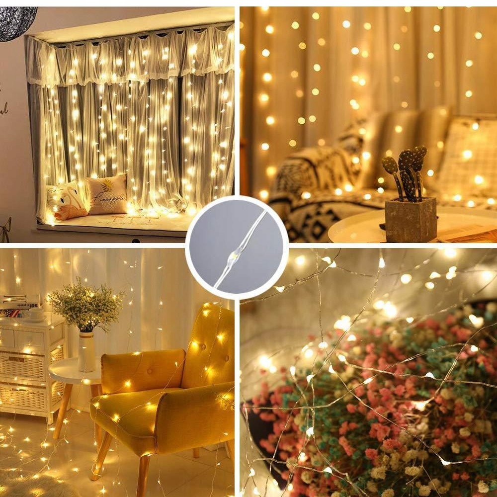 

Kurtyna Mikro Led Drucik 3x2m Lampki Sople Pilot