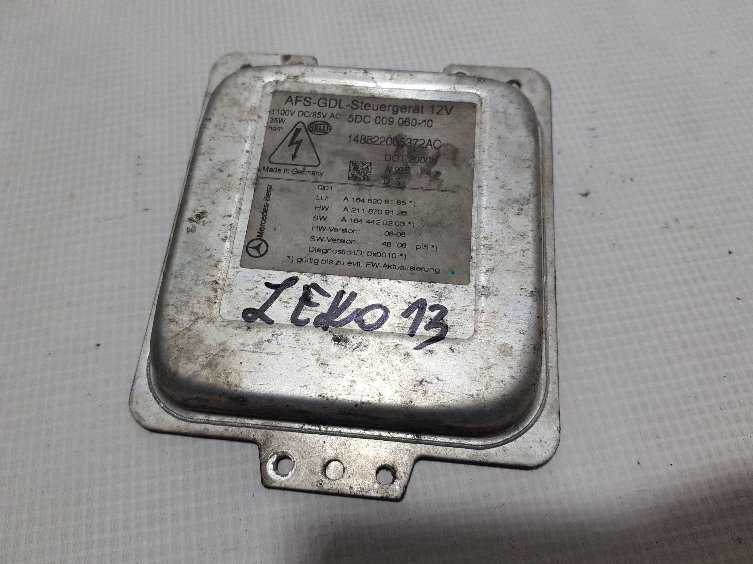 control unit XENON MERCEDES ML W164 5DC009060-10