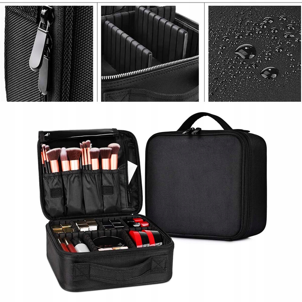 SZTYWNY ORGANIZER KOSMETYCZKA MĘSKA KUFEREK DUŻY Marka ASPECO