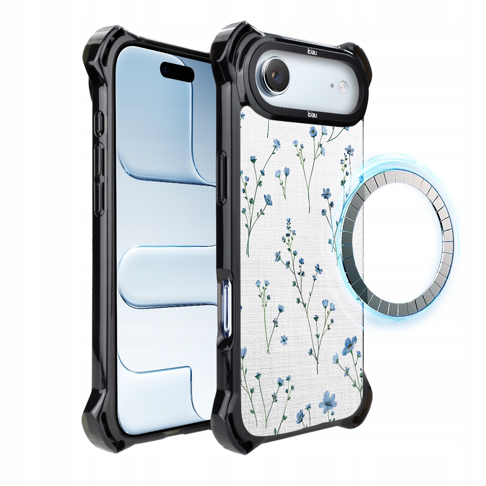 Pouzdro pro iPhone Air Ibizu DropGuard Ultra s MagSafe, modrý sen