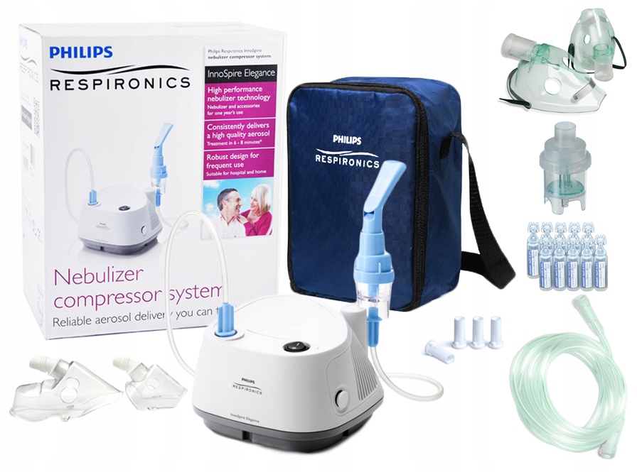 

Inhalator Philips Elegance następca Pro 3 maski