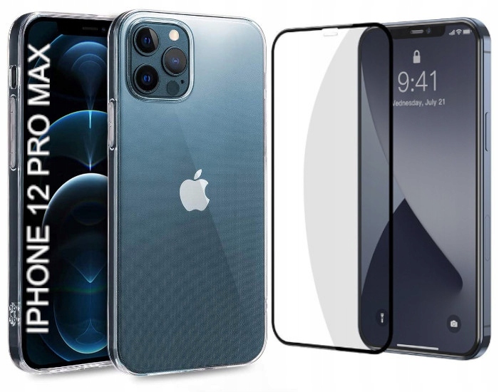 

Armor Slim etui do Iphone 12 Pro Max +szkło 9D