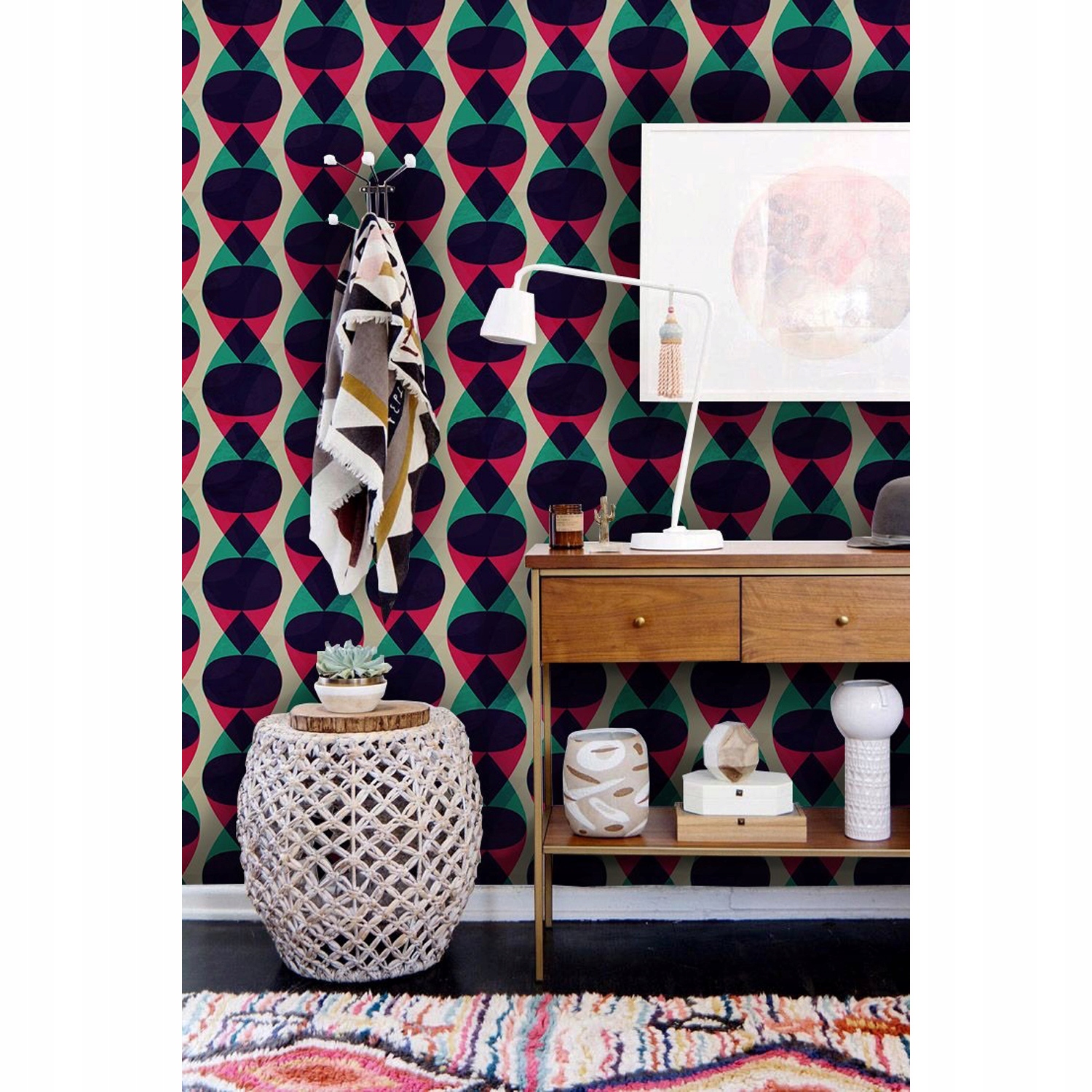 

Fototapeta do salonu Zygzak styl grunge 250x250 cm