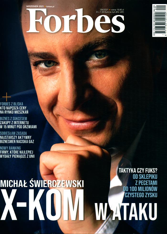 9/2021 FORBES MICHAŁ ŚWIERCZEWSKI
