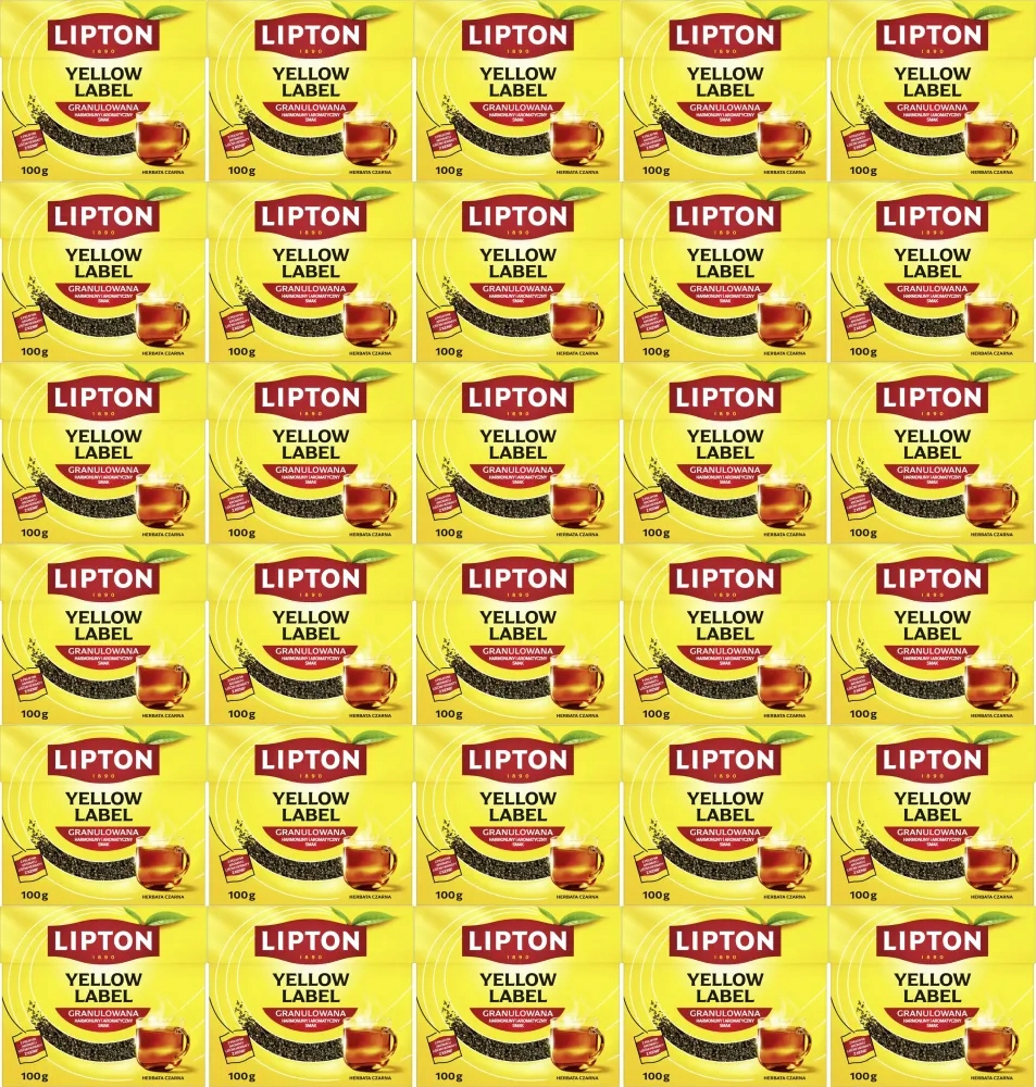 Herbata czarna granulowana Lipton 100g x84