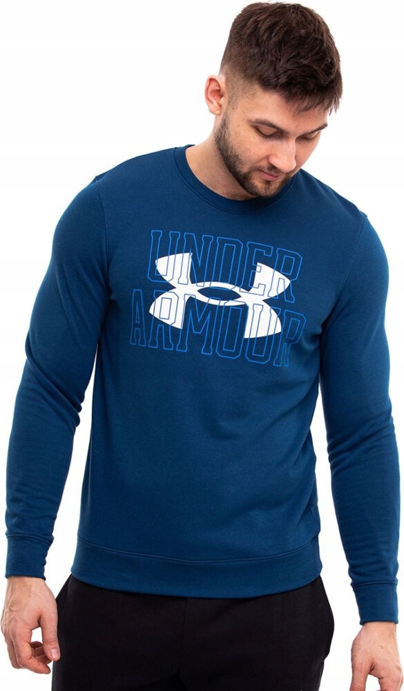 Pánská Mikina Under Armour Rival Terry Modrá, velikost S