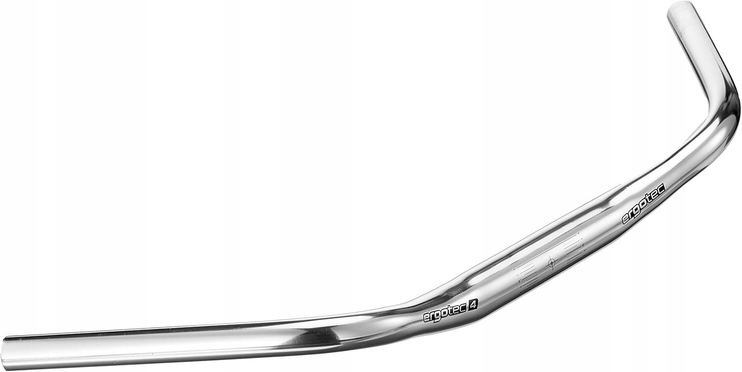 Ergotec Treking Kierownica 600 mm ø 31.8 mm 45° Srebrny