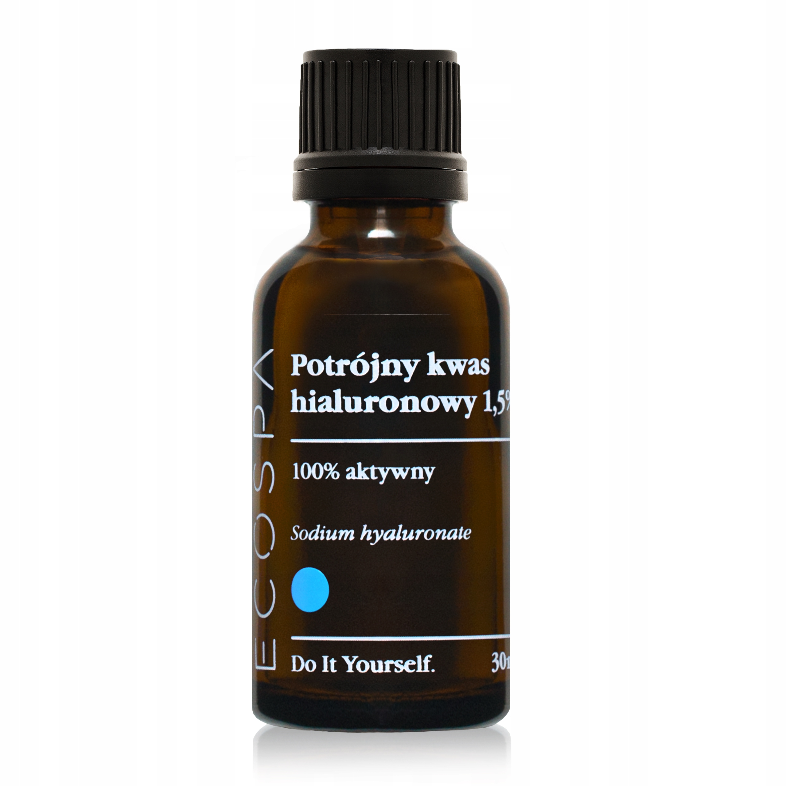 POTRÓJNY KWAS HIALURONOWY ROZTWÓR 1,5% PRZECIWSTARZENIOWY 30 ML ECOSPA