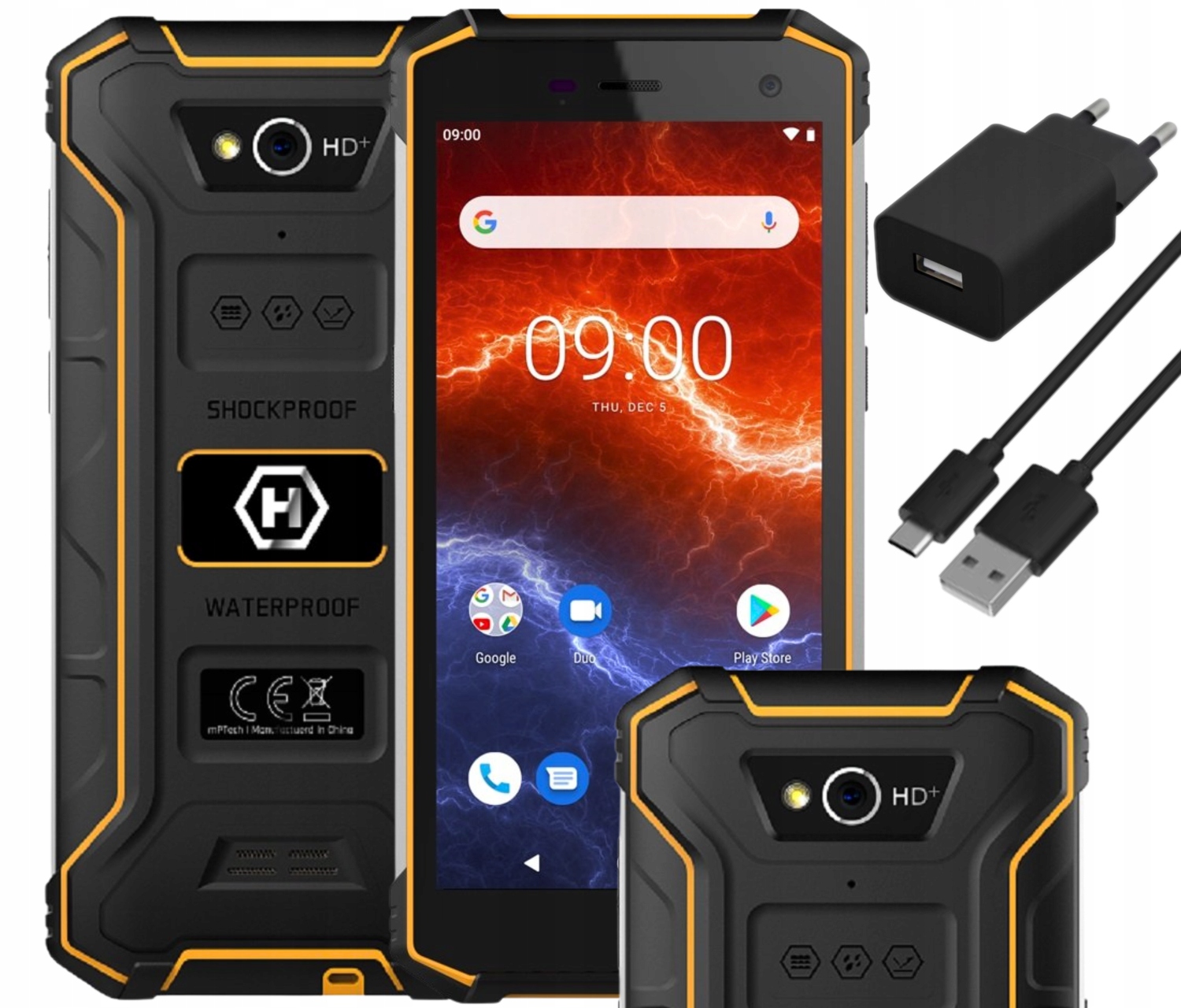 MyPhone Hammer Energy 2 LTE IP68 Pomarańczowy | Nowy