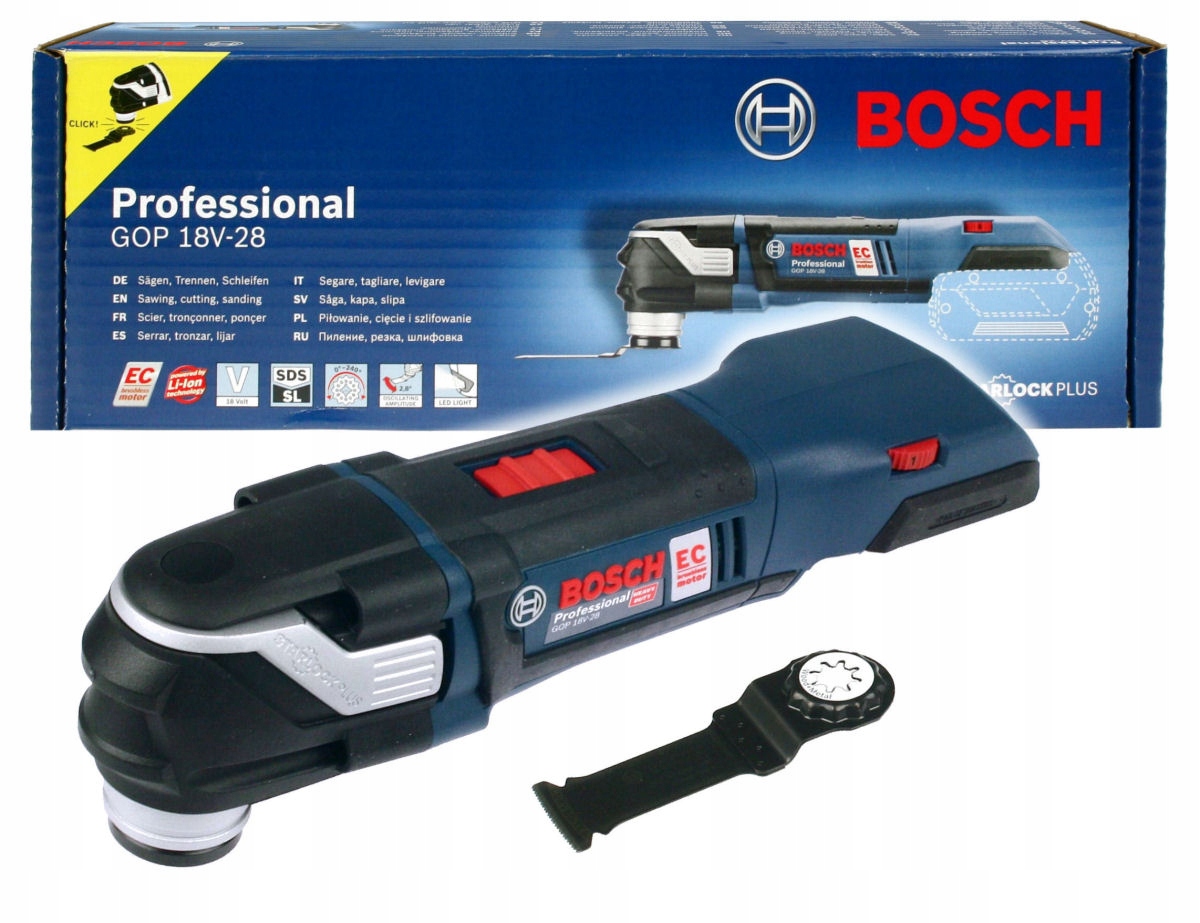 

Narzędzie Wielofunkcyjne Gop 18V-28 Bosch korpus