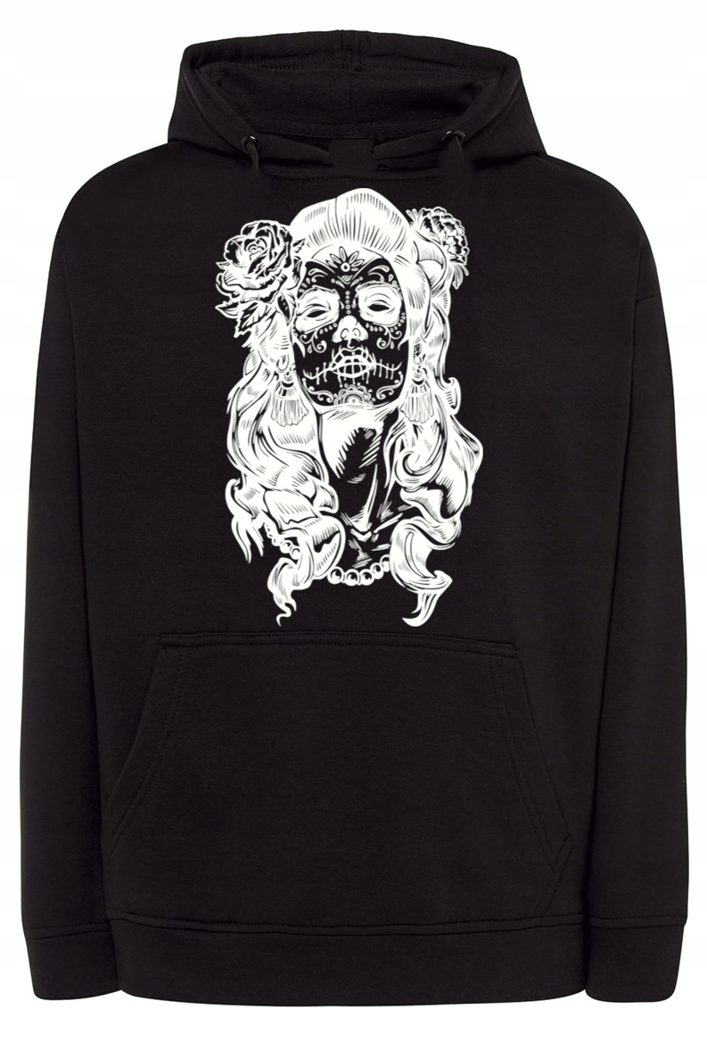 Pánská mikina s potiskem Tvář Lebka Žena vel. M