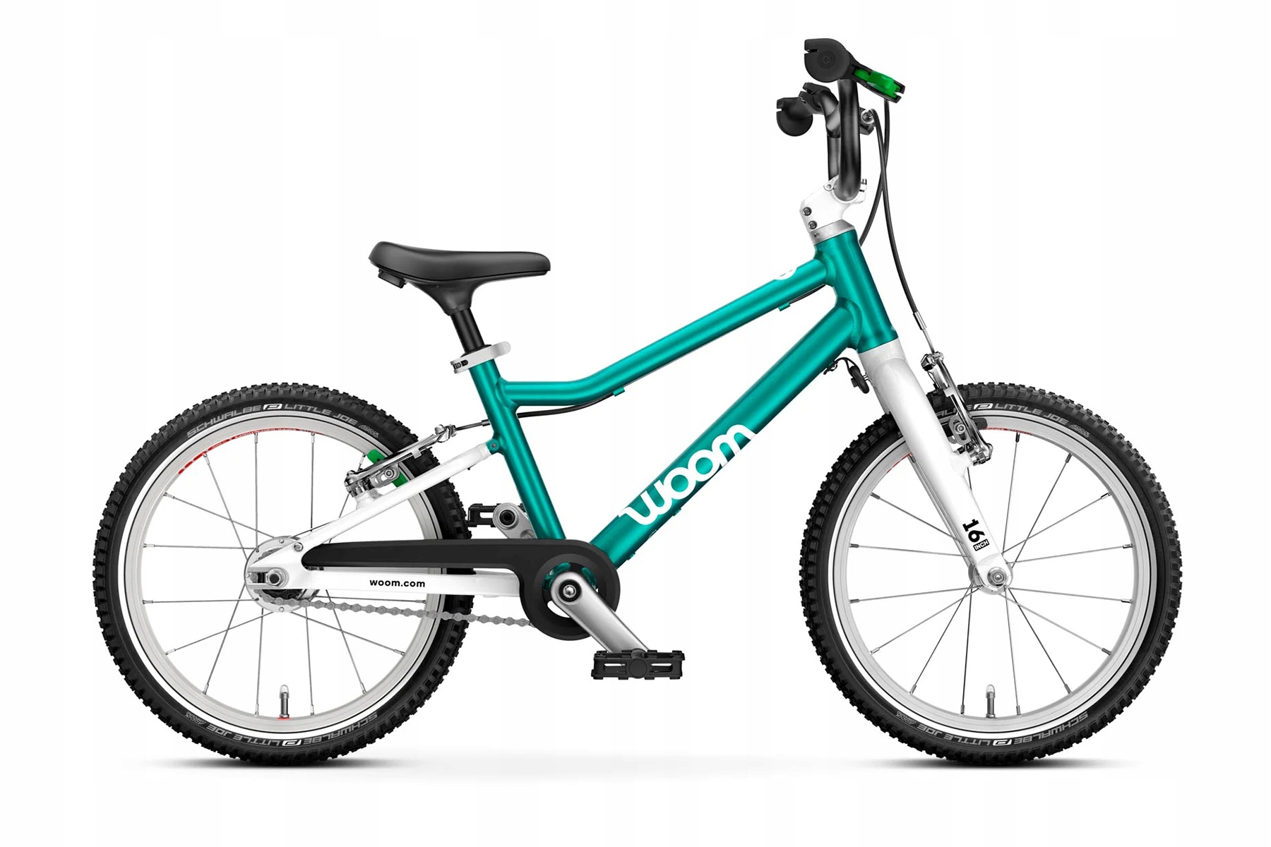 Rower dziecięcy Woom Go 3 Automagic Turkusowy 16" r. UNI/9"