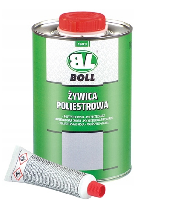 BOLL ZESTAW NAPRAWCZY MATA + ŻYWICA UTWARDZACZ 1KG Waga produktu z opakowaniem jednostkowym 1 kg