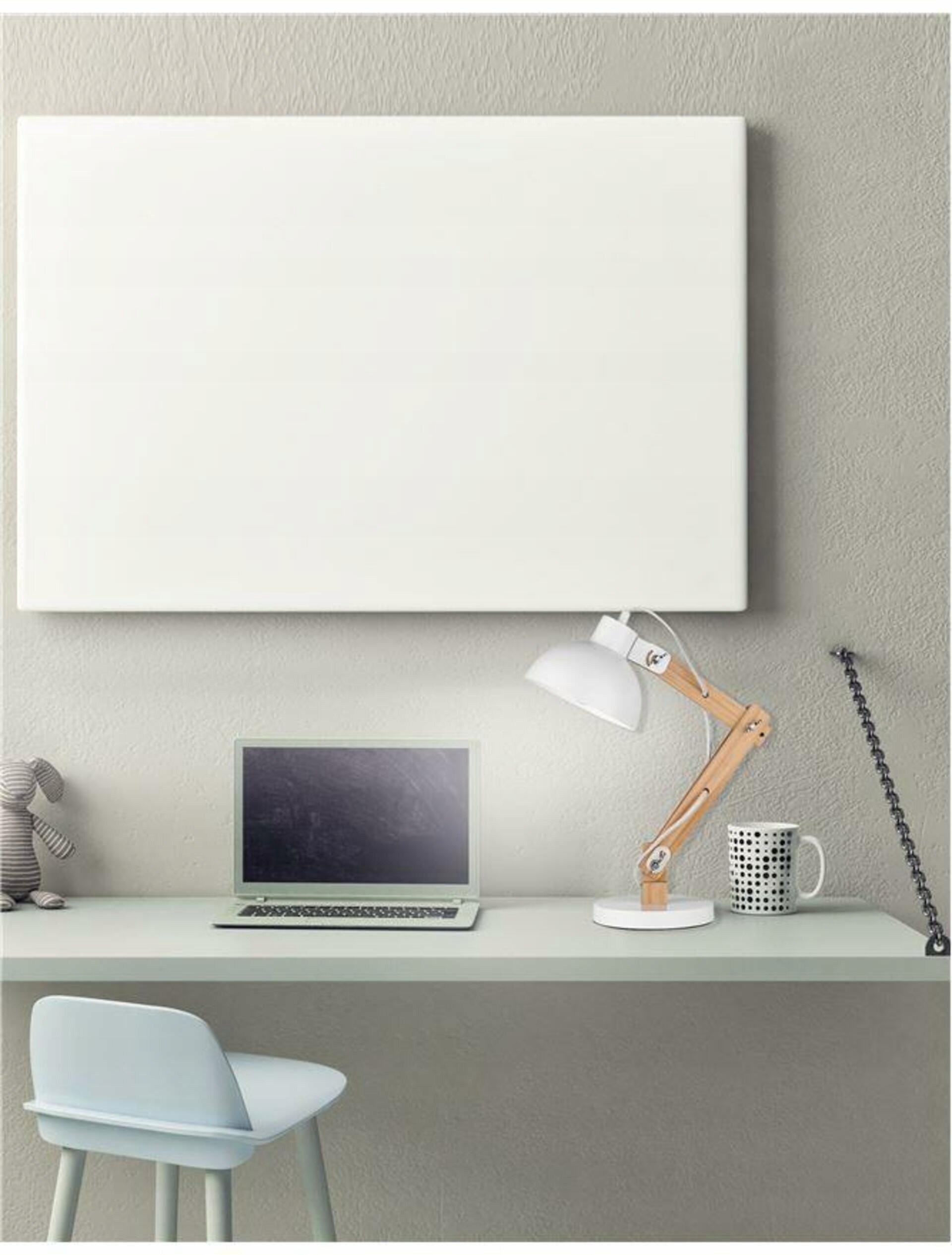 Nova Luce stolní lampa Lila bílý kov a přírodní dřevo E27 1x12W 230V IP20 b