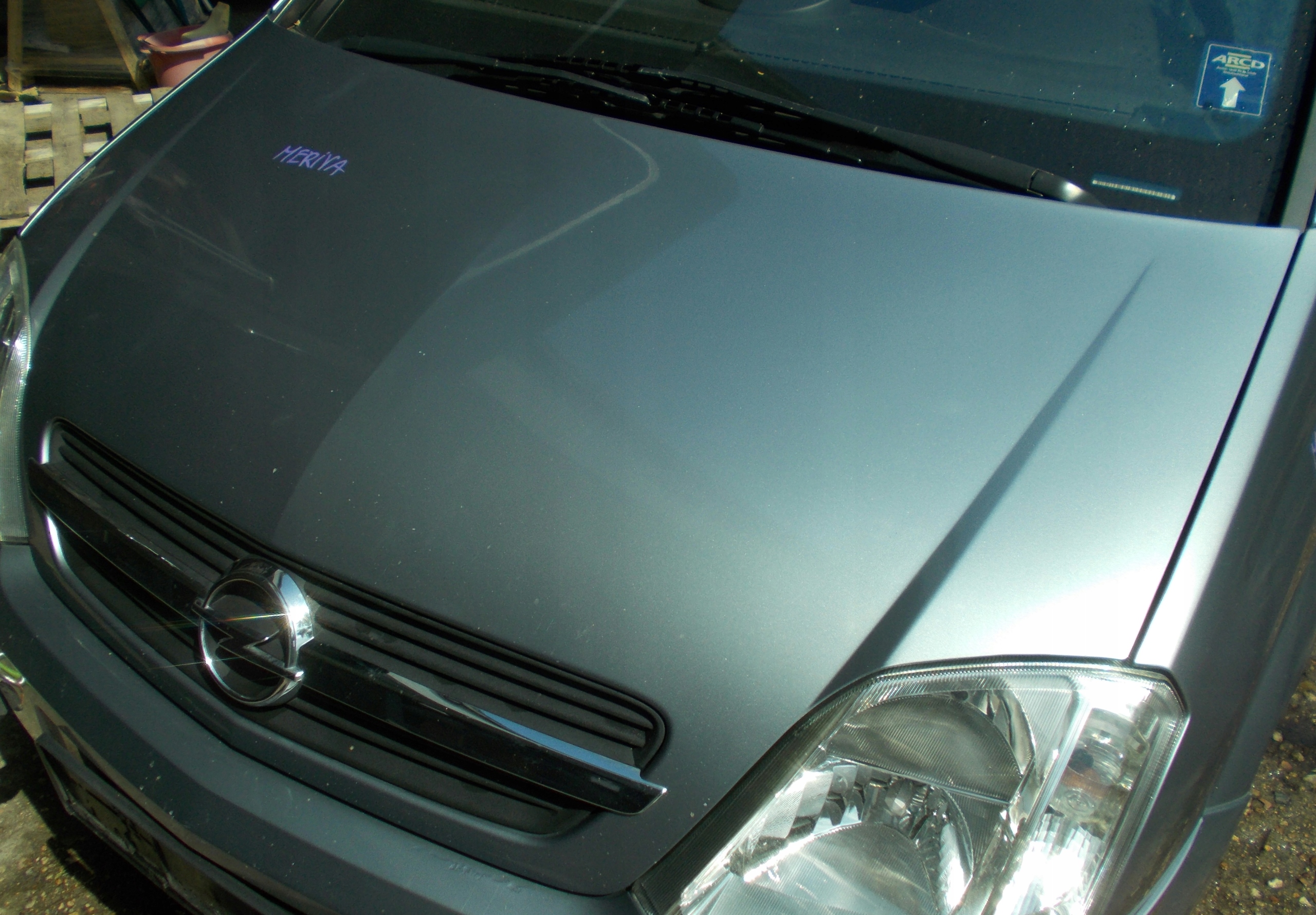 OPEL MERIVA A Z163 bonnet grill