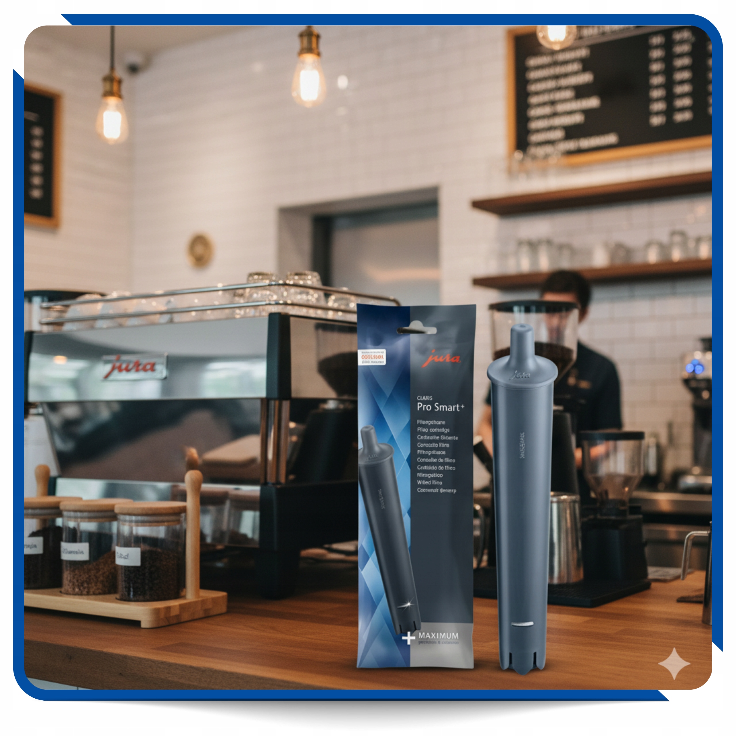 Filtr Do Ekspresu Ciśnieniowego Jura Claris Pro Smart+ 25055 Wkład 1 sztuka Stan opakowania oryginalne