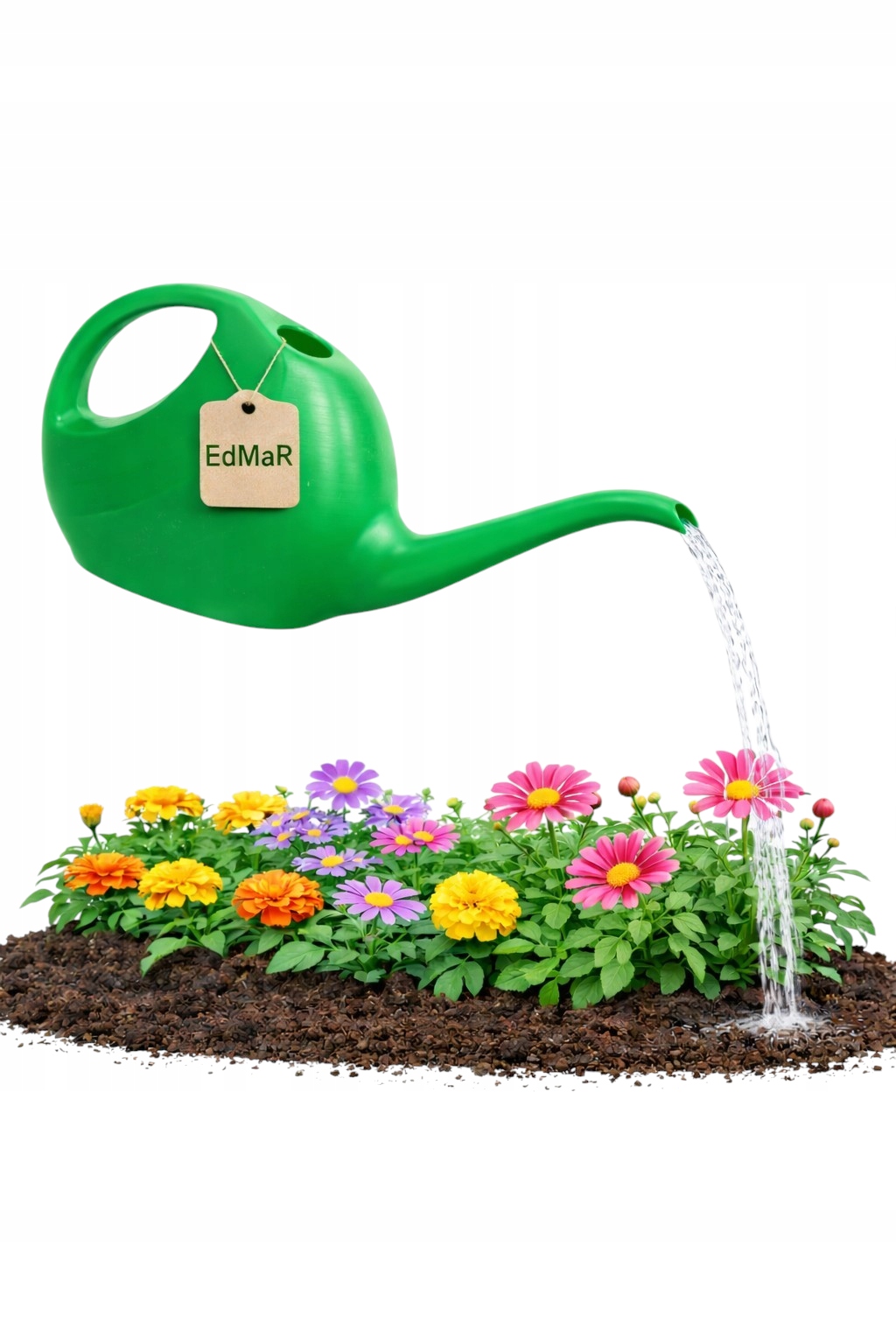 KONEWKA PLASTIKOWA DO KWIATÓW ROŚLIN DOMOWA OGRODOWA MAŁA 2 L KOLOR