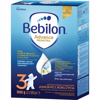 1x 1000g Bebilon Advance Pronutra 3 Junior