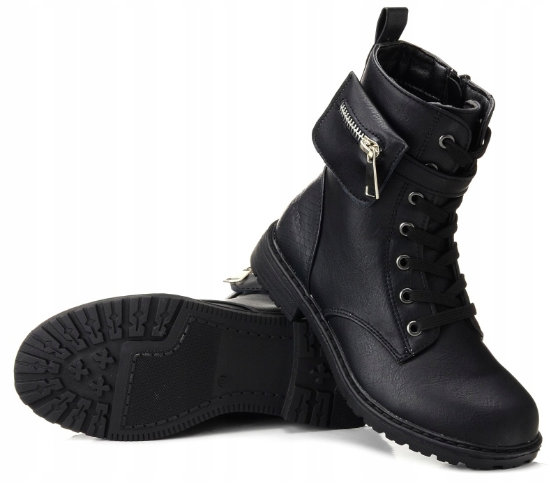 Buty botki dziewczęce jesienne WOJTYŁKO 21020 31 Płeć dziewczynki