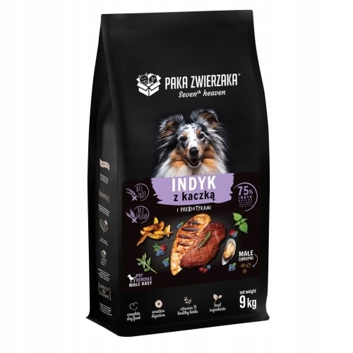 Levně Paka Zwierzaka suché krmivo pro psa Krůta s kachnou 9 kg