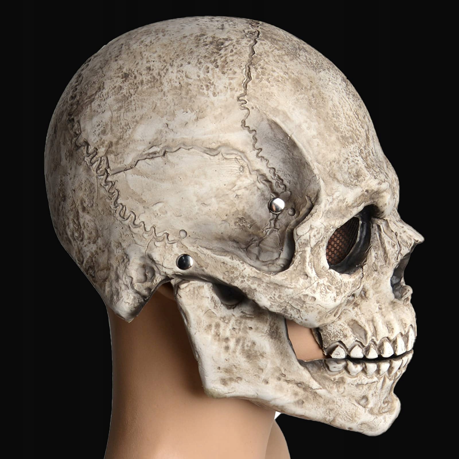 CZASZKI MASKA Z AKTYWNYMI USTAMI STRASZNE NAK Kod producenta 20231124