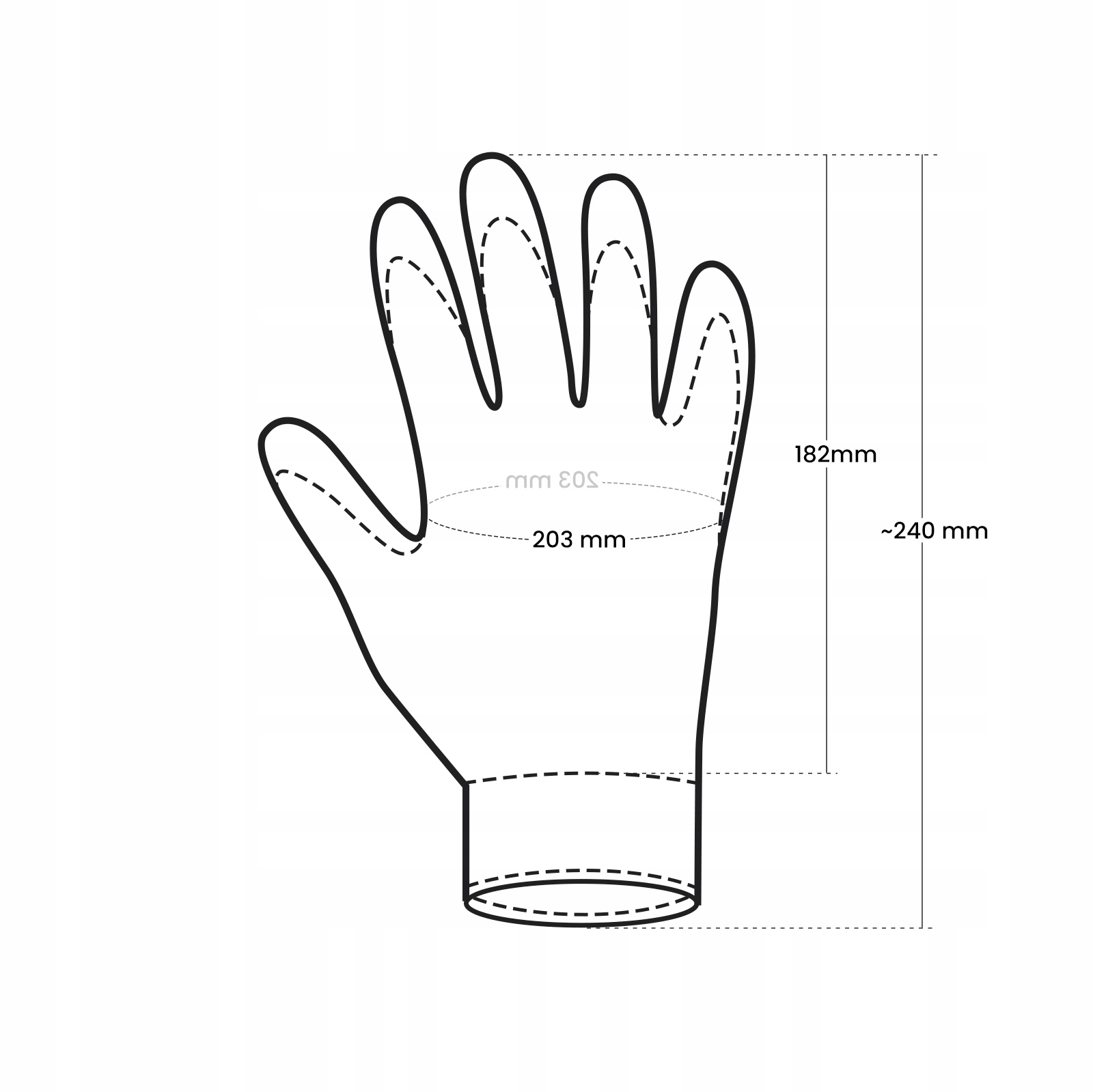 Rękawice Robocze Ochronne OGRODOWE Perfect Soft R8 Marka Bradas