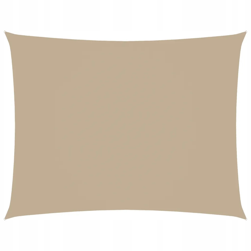 Sluneční a dešťová plachta, béžová, 3,5 x 4,5 m, látka Ox