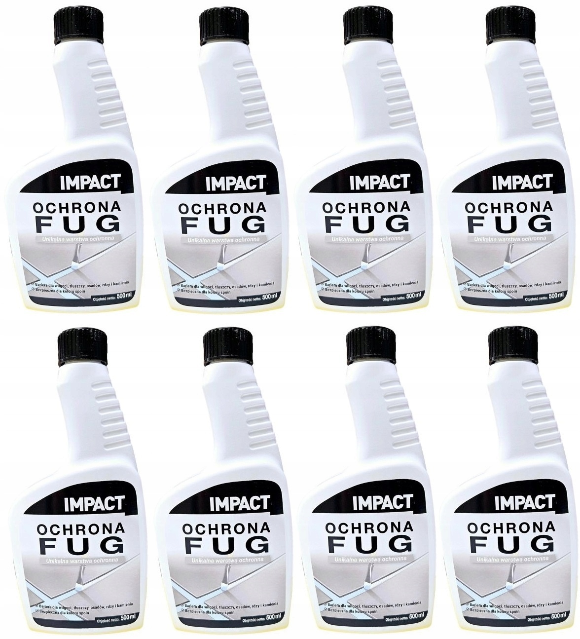 Levně 8 x Impact Prostředek na ochranu spár Unikátní ochranná vrstva 0.5 l