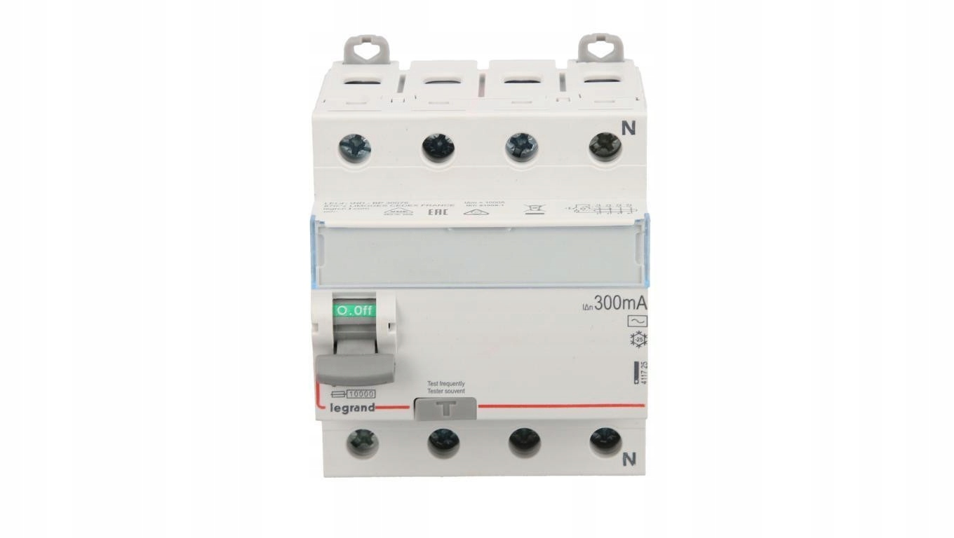 Wyłącznik Różnicowoprądowy 4P 80A 300mA Legrand Ac DX3 411725