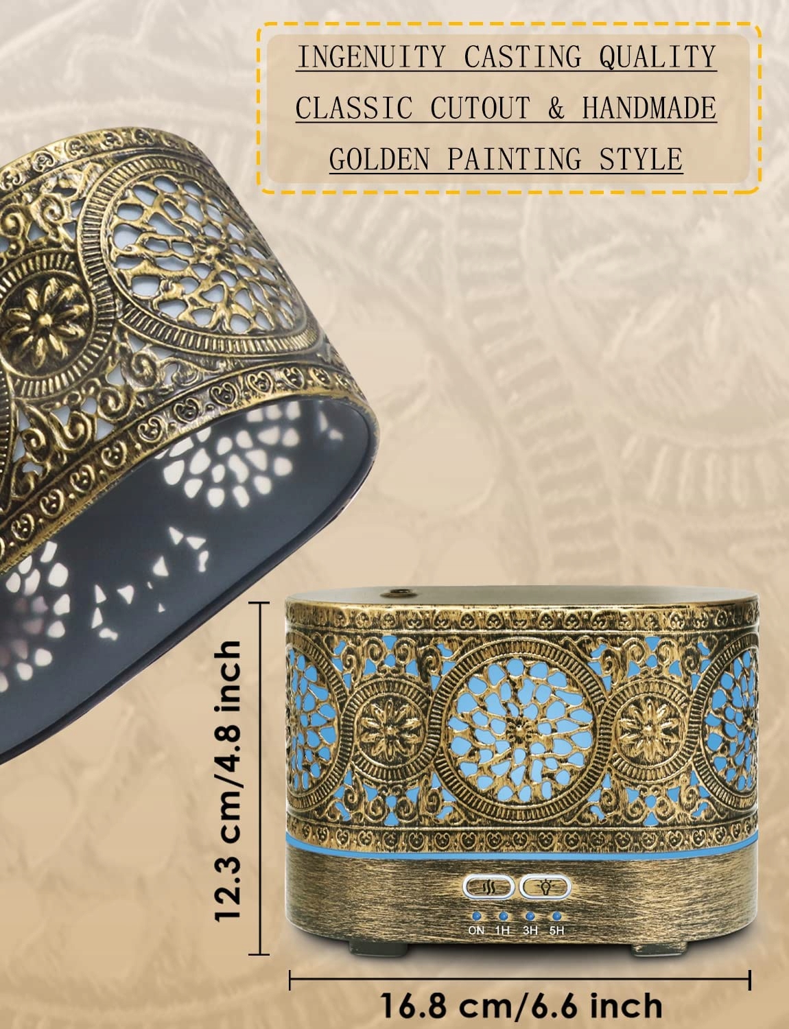 DYFUZOR ULTRADŹWIĘKOWY/NAWILŻACZ ESSENTIAL Marka inna